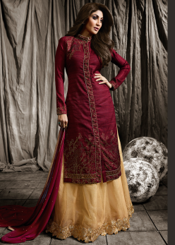 Look Sizzling & Sauvé in Indian Abaya Style Salwar Kameez