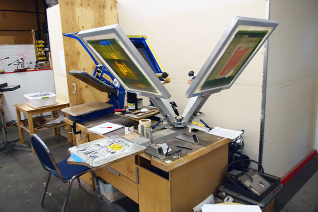 screen printing business