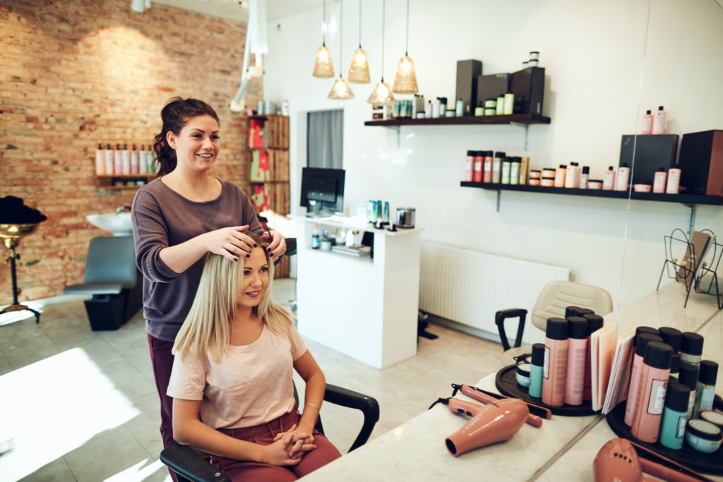 color organizers for salons